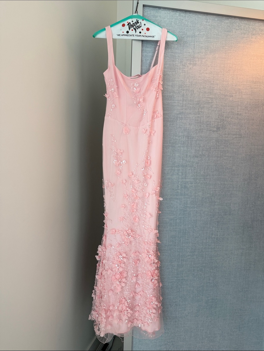 Oh Polly Pink Embellished Maxi Dress - Picture 2 of 12